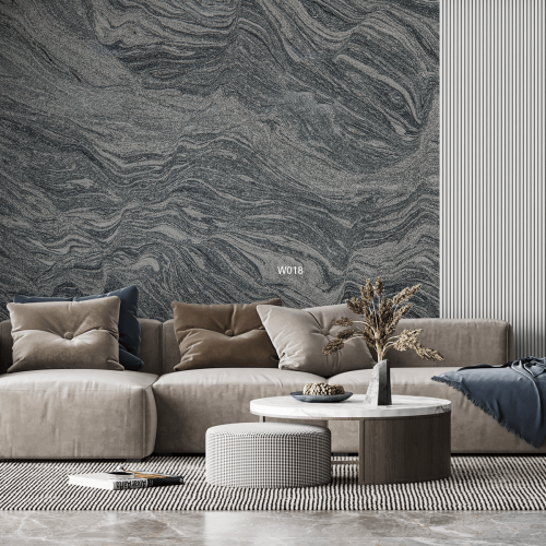 ورق حائط ، تداخل ألوان ذا طابع خشبي - تدرجات الرما...