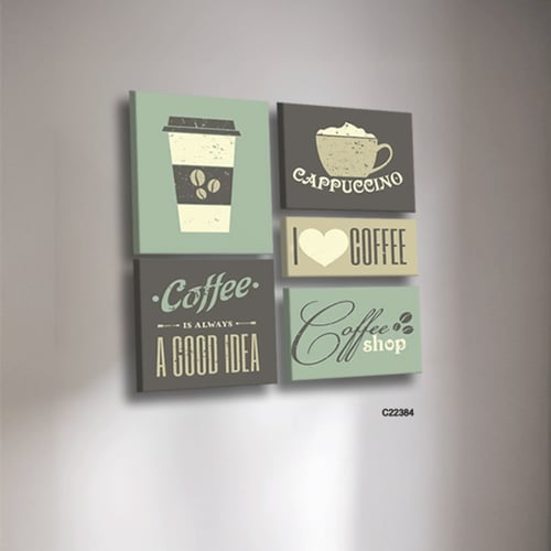 لوحة فنية جدارية كانفس اقسام ، كوب قهوة