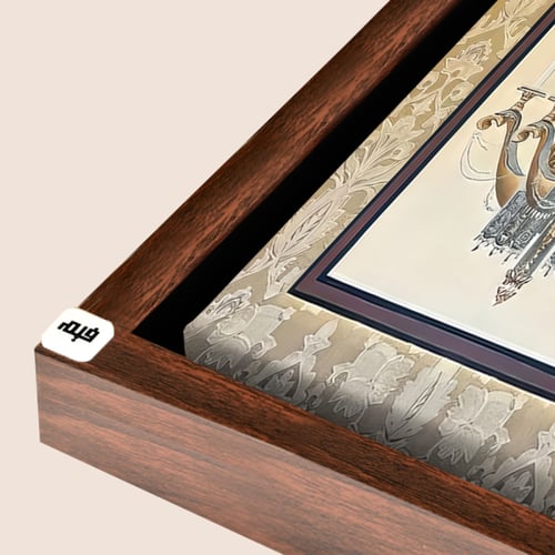 لوحة جدارية كانفس تصور ثريا كلاسيكية تحتوي على شمو...