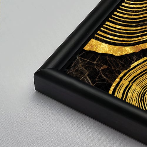 لوحة جدارية اكريليك تجمع بين الدوائر وصوره الشجرة