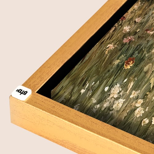 لوحة جدارية كانفس مزودة بعلاقات معدنية