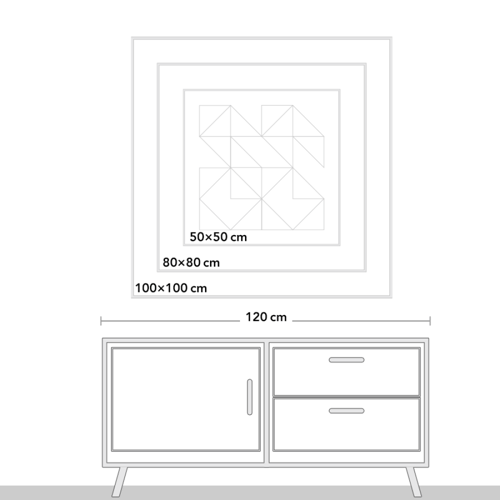 لوحة جدارية كانفس تصور فراشة بتدرجات من اللون التر...