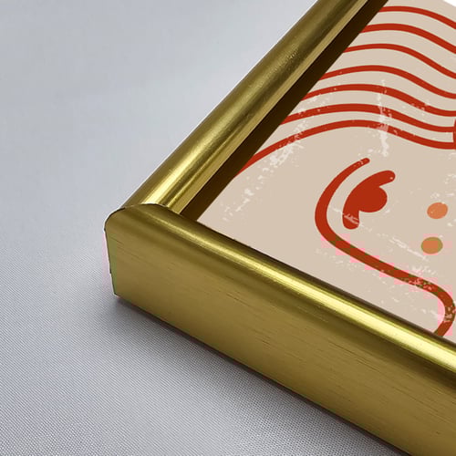 لوحة جدارية أكريليك مقسمة بتصميم يضم وجوه فن تجريد...