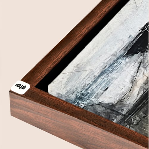 لوحة جدارية كانفس ، تداخل ألوان خيالي - تدرجات الأ...