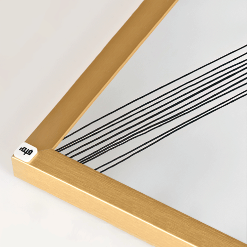 طقم مكون من عدد لوحتين مودرن خطوط واشكال