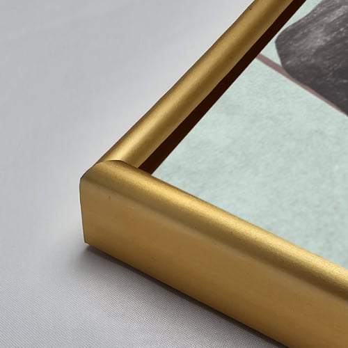 لوحة جدارية أكريليك تصميم يجمع بين الأخضر الهادئ و...