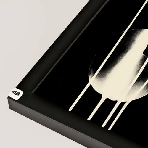 لوحة جدارية كانفس بتصميم لاشكال تجريدية