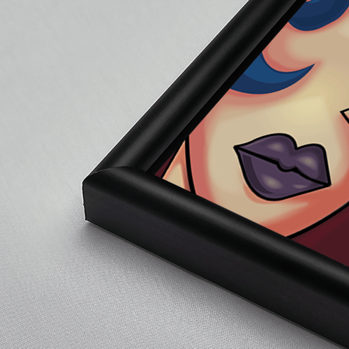 لوحة جدارية أكريليك بتصميم يبرز وجوه بتدرجات من ال...