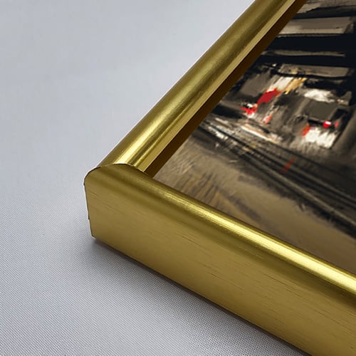 لوحة جدارية اكريليك مقسمة شارع وأضواء تدرجات الرما...