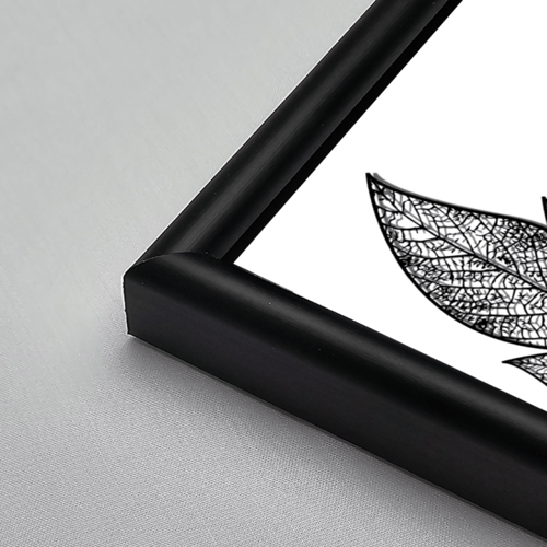 لوحة جدارية أكريليك بتصميم مودرن تصور أوراق شجر بل...