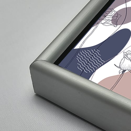 لوحة جدارية أكريليك مقسمة أوراق شجر بتدرجات جميلة