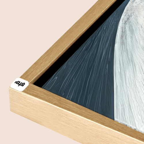 لوحة جدارية اشكال عشوائية مركبة