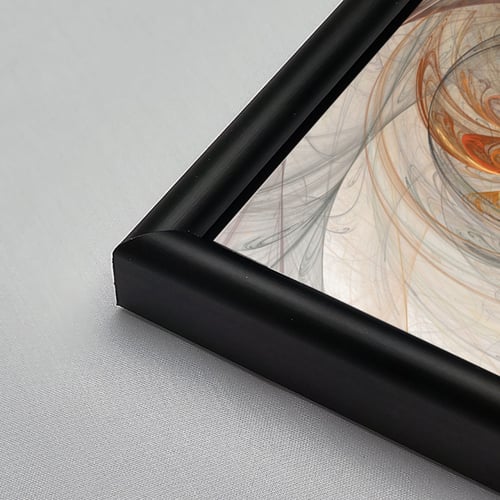 لوحة جدارية أكريليك تتميز بتموجات متداخلة بتدرجات...