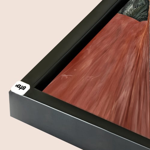 لوحة جدارية كانفس تجسد صورة الغزال