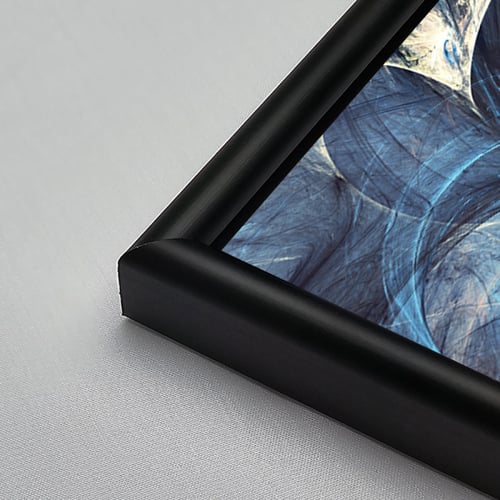 لوحة جدارية فنية اكريليك تصور دوامة تشبه الموج بتد...