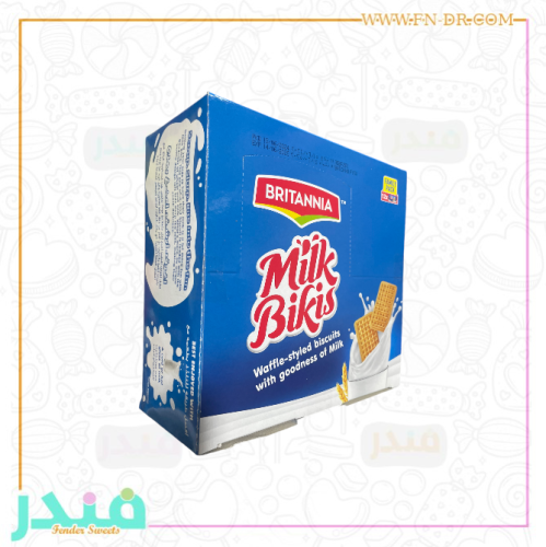 ميلك بيكيس بسكويت بشكل الوافل بالحليب عبوة عائلية
