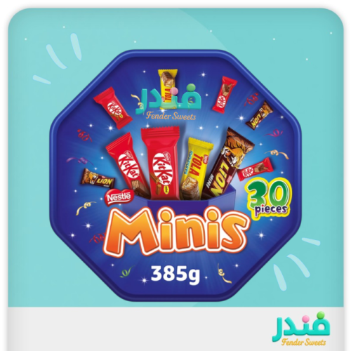 نستله مينيز ميكس شوكولاتة 30 قطعة 385 جم