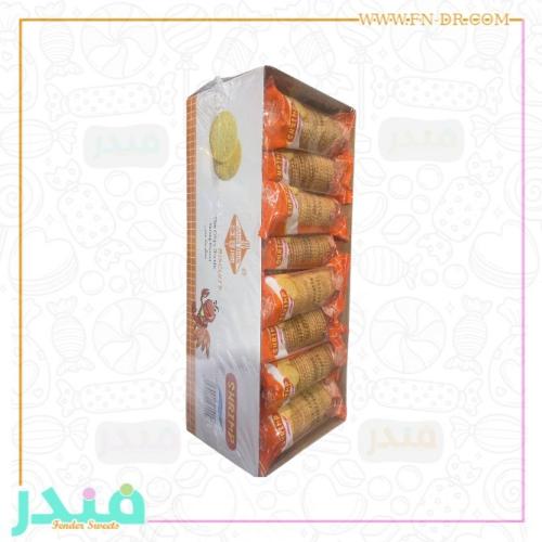 بسكويت مدور بطعم الروبيان