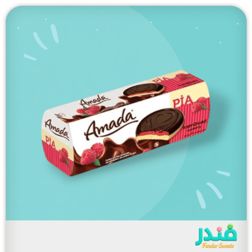 امادا بيا كيك بالشوكلاته السوداء وجل توت العليق