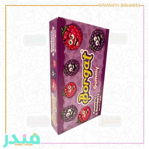 بورقات جيلي توت العليق وبلاك بيري جامي