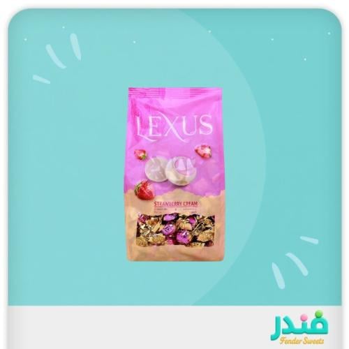لكيسس شوكلاته محشوة بكريمة الفراولة