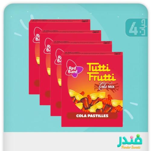 توتي فروتي كولا 4 حبات