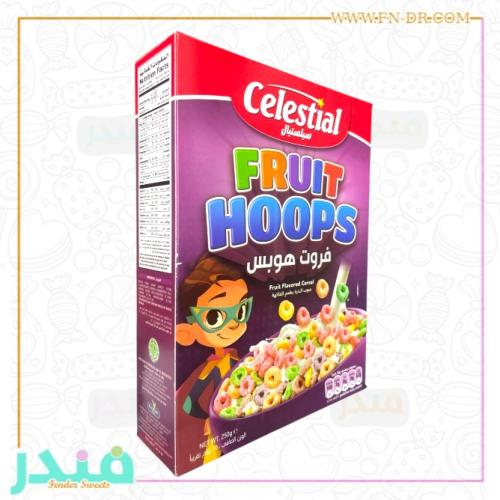 حبوب افطار فروت هوبس حبوب الذرة بطعم الفاكهة