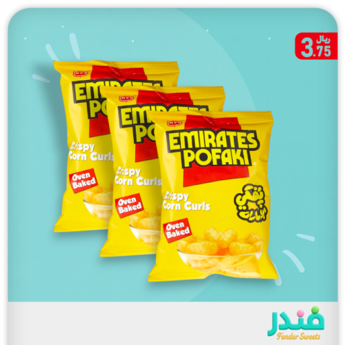 بفك الامارات ذرة بنكهة الجبن