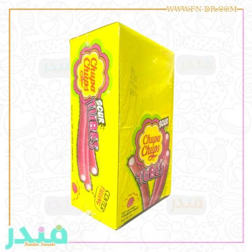 تشوبا تشوبس حلوى بنكهة الفراولة