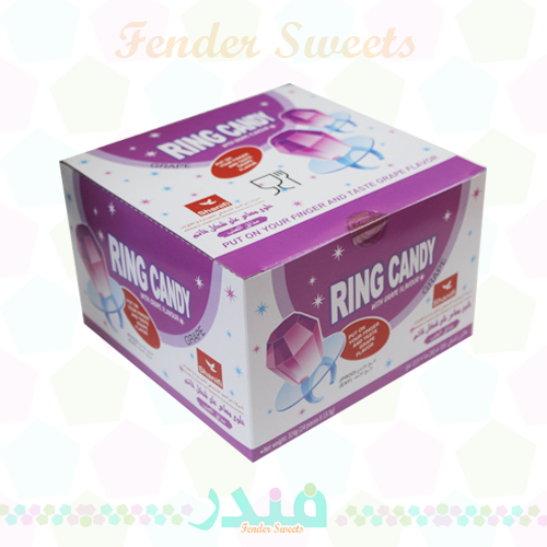 حلاوة مصاص خاتم مذاق العنب القديمة