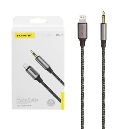 كابل Aux إلى Lightning Phoneng موديل BM31