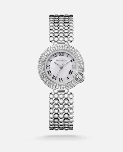 ساعة نسائية من الفي باللون الفضي