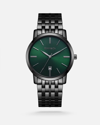 ساعة رجالية من الفي باللون أسود