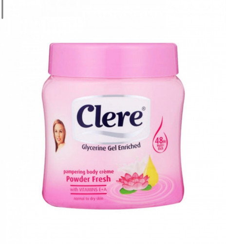 كريم الجسم بالورد من كلير - 500مل