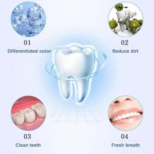 بودرة تبيض الاسنان