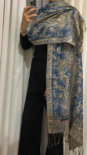 شال كشميري -خريفي