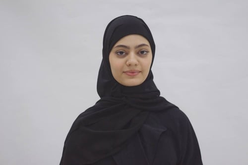 الطرحه الذكيه-اسود مقاس عادي