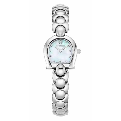 ساعة مينا صدفي aigner