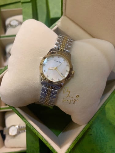 ساعة قوتشي الماس