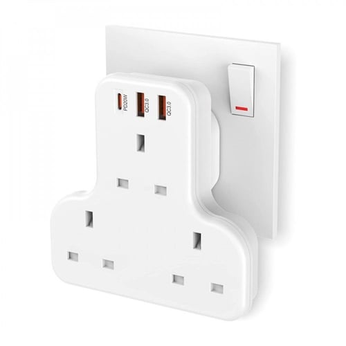 فيش جداري متعدد المنافذ قوة 3250 واط yesido