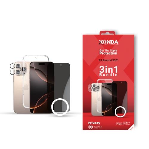 XONDA 3-1 iPhone بكج الخصوصية