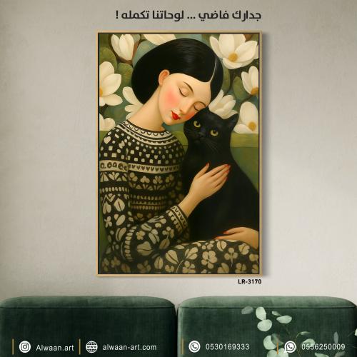 لوحة جدارية كانفس