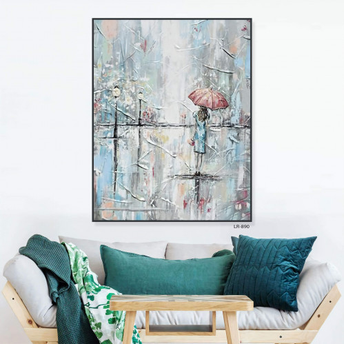 لوحة جدارية كانفس - فن تجريدي