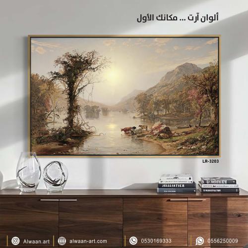 لوحة جدارية كانفس