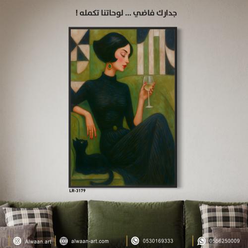 لوحة جدارية كانفس
