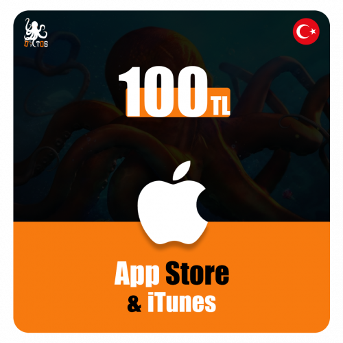بطاقة ابل ستور & ايتونز (100TL)