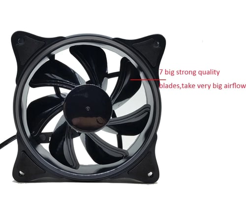 مروحة 120MM RGB
