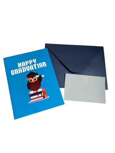 كرت اهداء 3D للتخرج