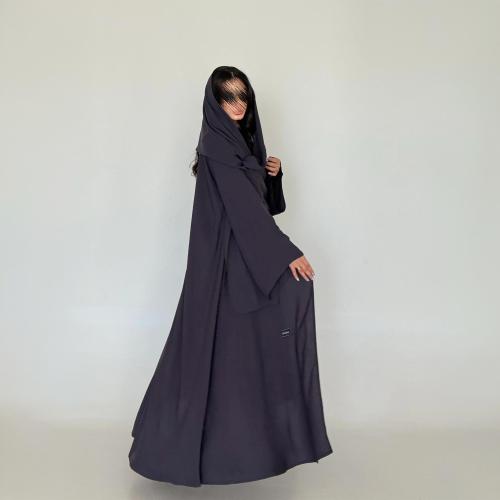 عباية لافندر هادئ كريب كوري