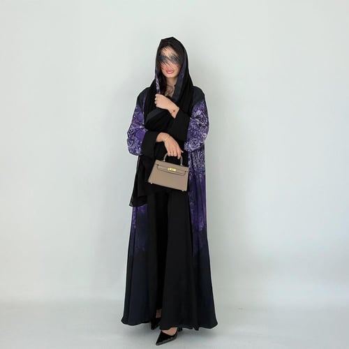 عباية دبل فيس موف نص كلوش